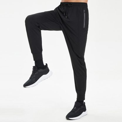 Wholesale Men Slim Fit Running Sports Trousers Casual Pants For Men - Image 3
