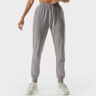 Wholesale Womens Customized Logo Printing Straight Leg Joggers