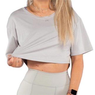 Fashion Workout Customize Cotton Spandex Women Crop Top Supplier